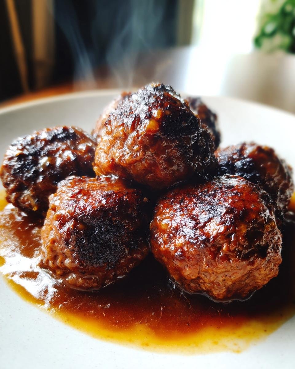 Irresistible Salisbury Steak Meatballs in 30 Minutes Flat 8 Salisbury Steak Meatballs - detail 3