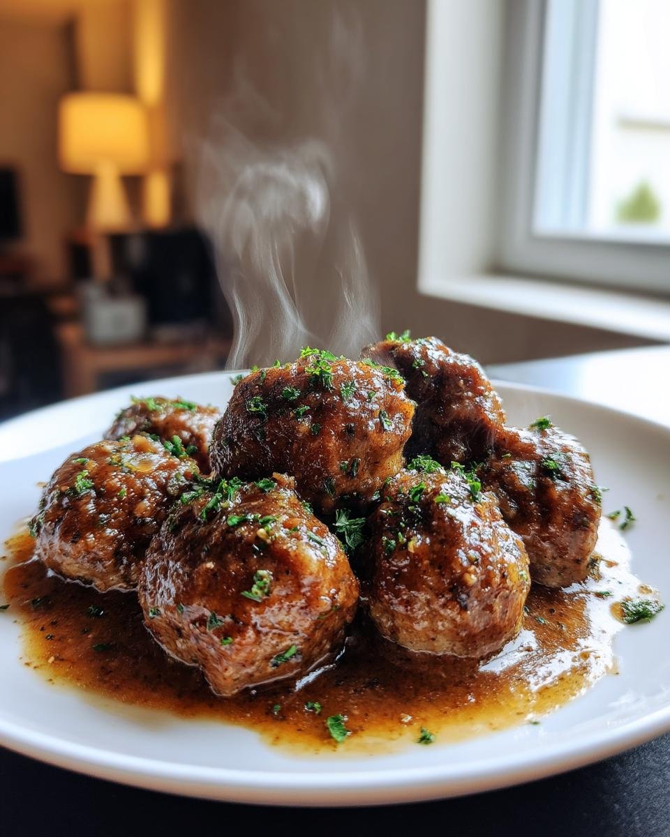 Irresistible Salisbury Steak Meatballs in 30 Minutes Flat 9 Salisbury Steak Meatballs - detail 4