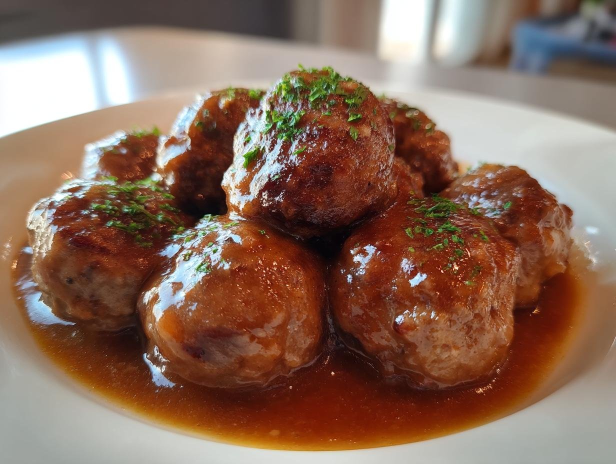 Irresistible Salisbury Steak Meatballs in 30 Minutes Flat