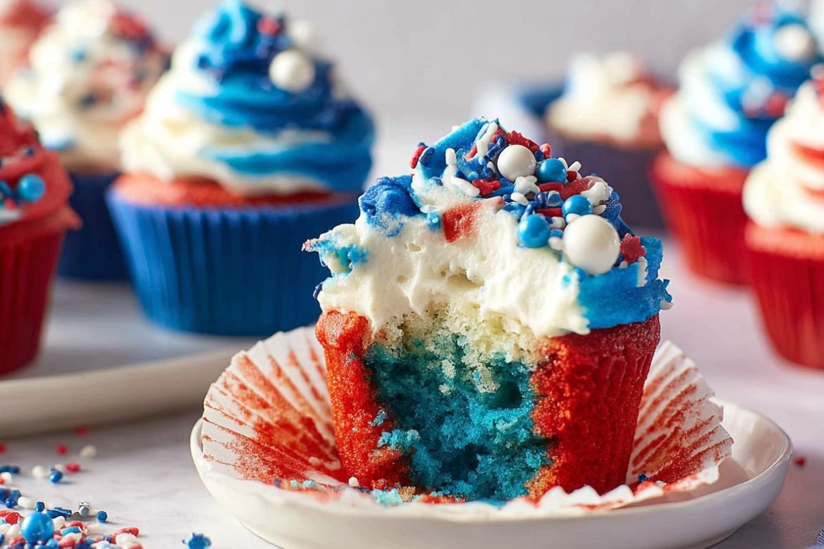 4th of July Cupcakes Recipe