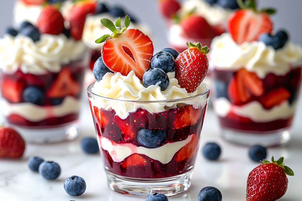 4th of July trifle