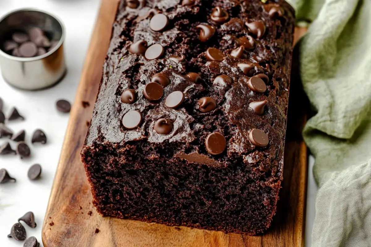 Chocolate zucchini bread