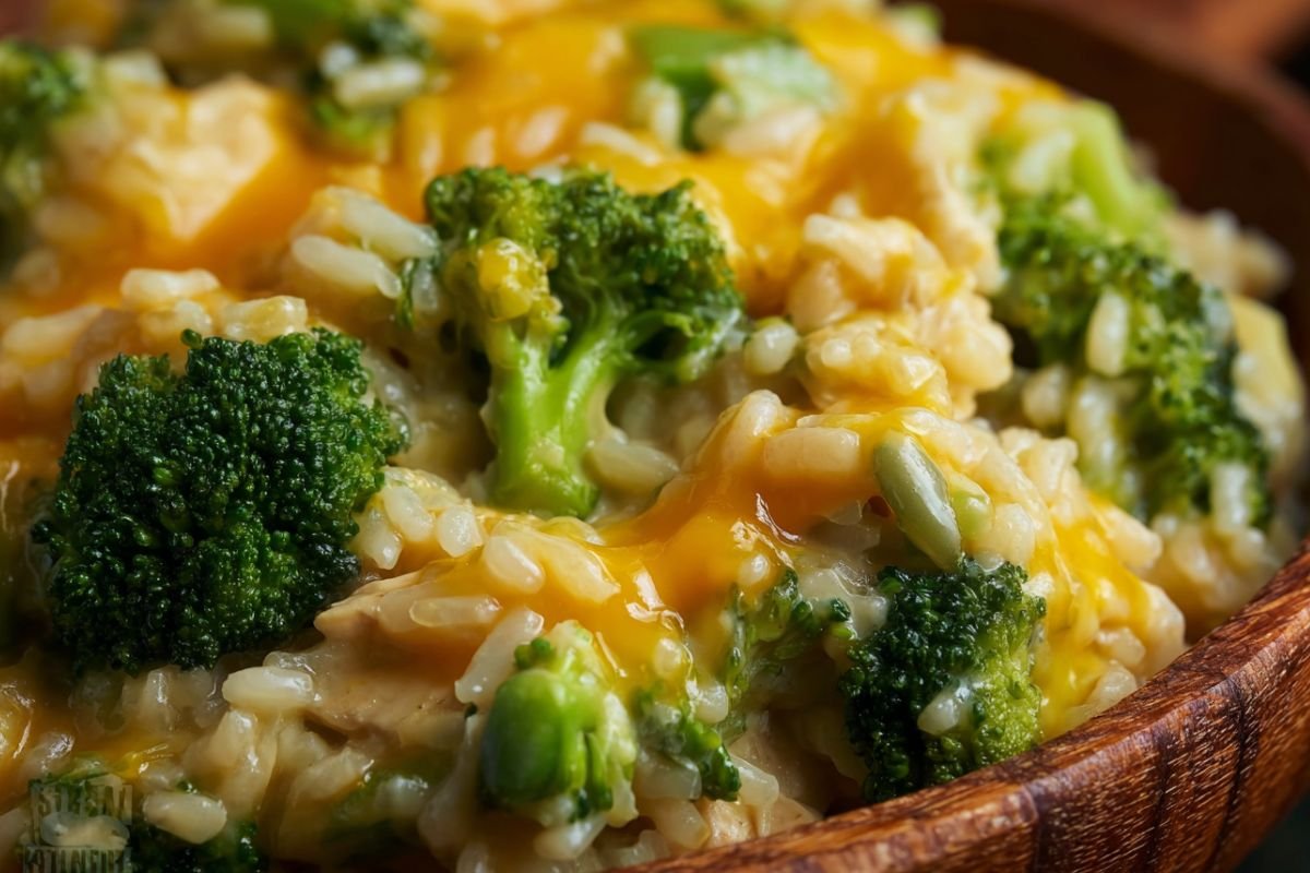 Creamy Chicken Broccoli Rice Bake 3 Creamy Chicken Broccoli Rice Bake
