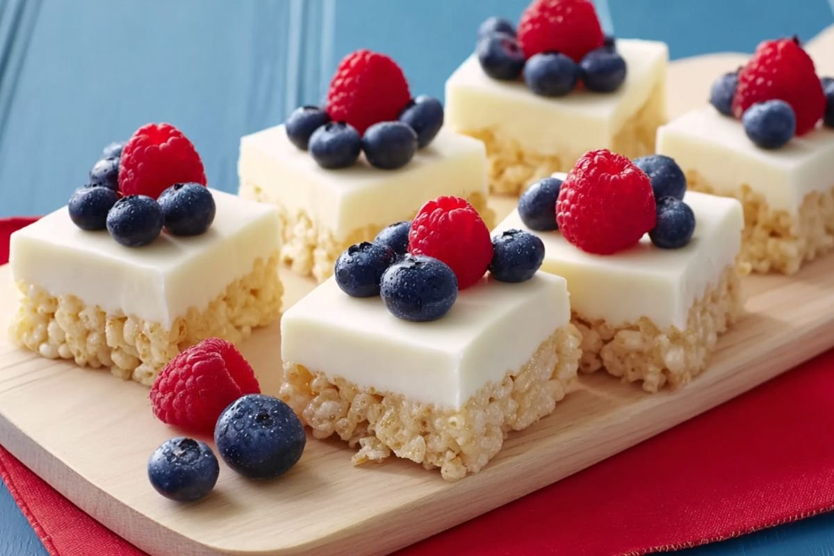 Crispy-Treat Cheesecake Bars
