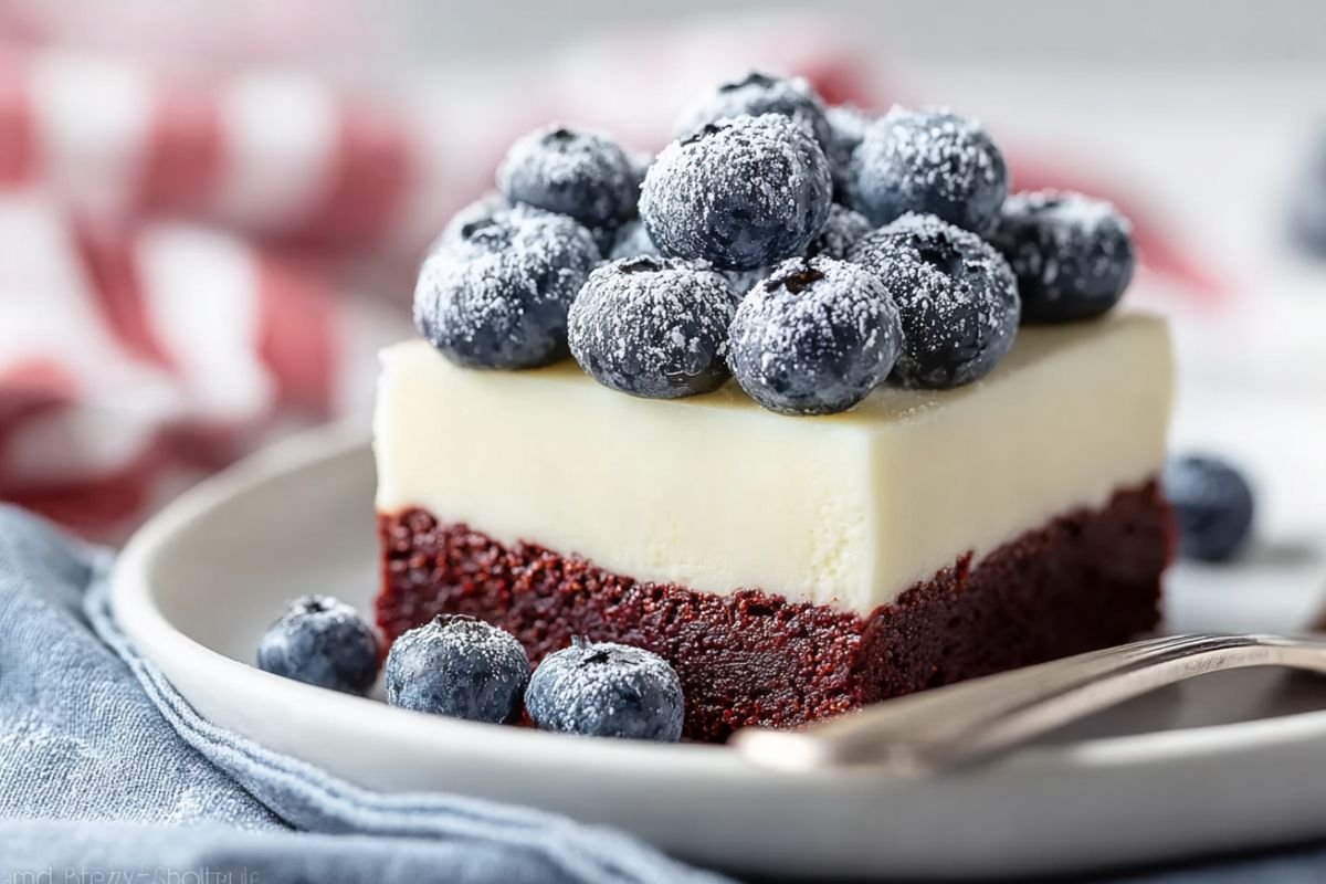 Fourth of July Red Velvet Cheesecake Bars 3 Fourth of July Red Velvet Cheesecake Bars