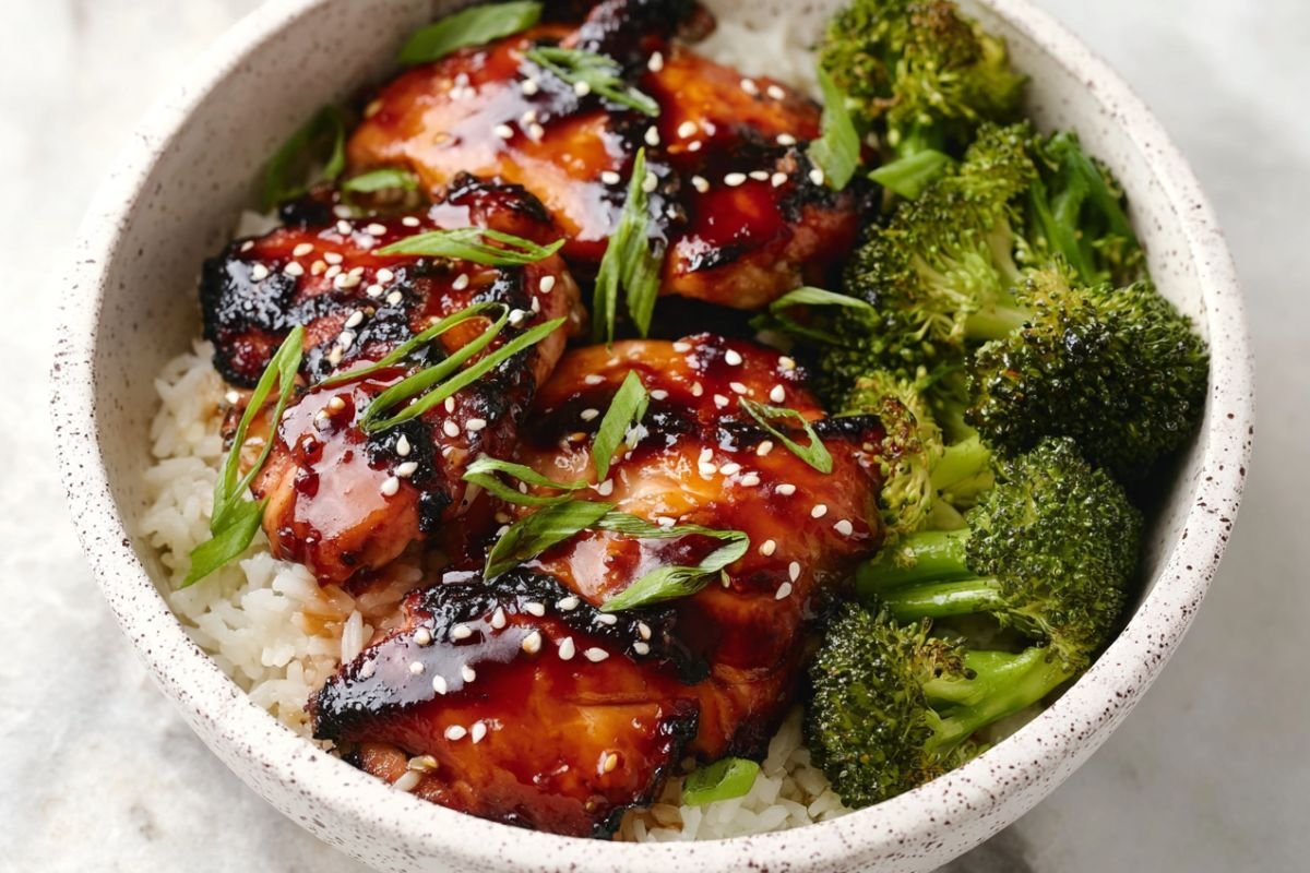 Grilled Honey Garlic Chicken