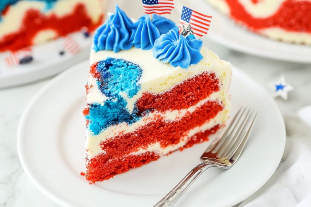 July 4th Marble Cake: A Patriotic Showstopper 2 July 4th Marble Cake recipe