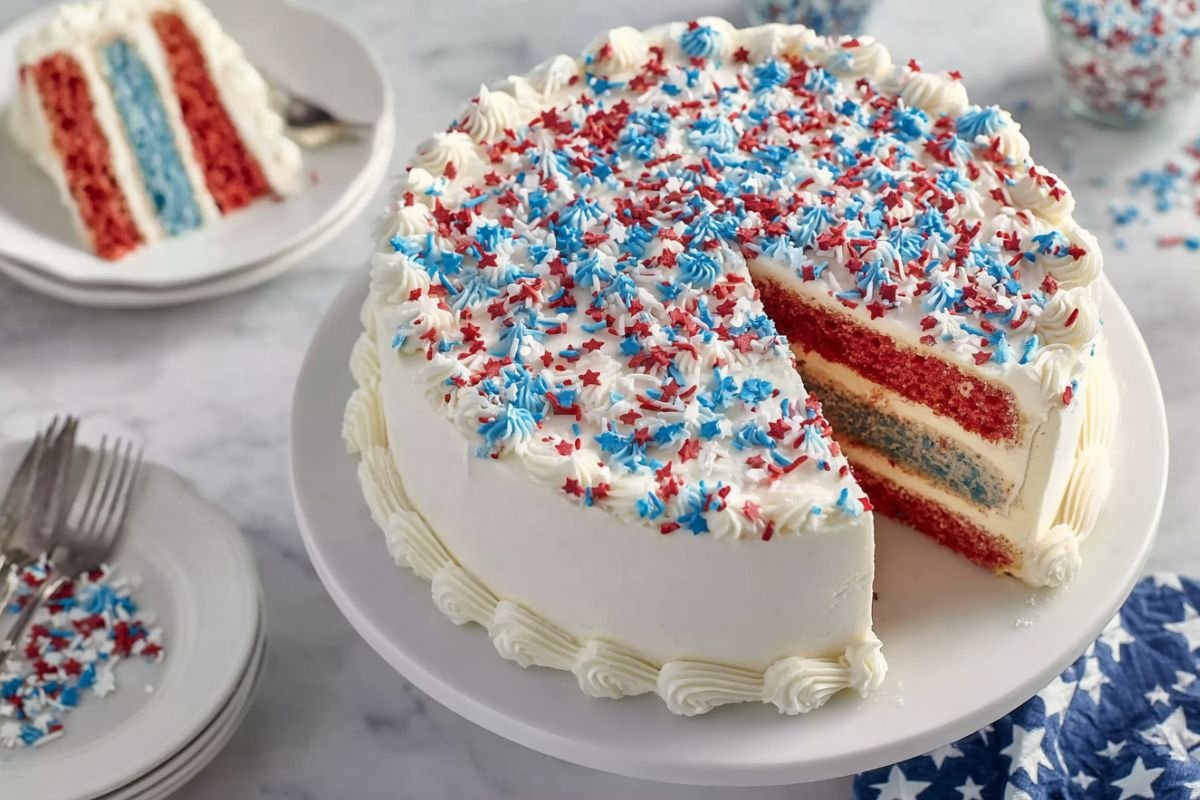 Patriotic Layer Cake