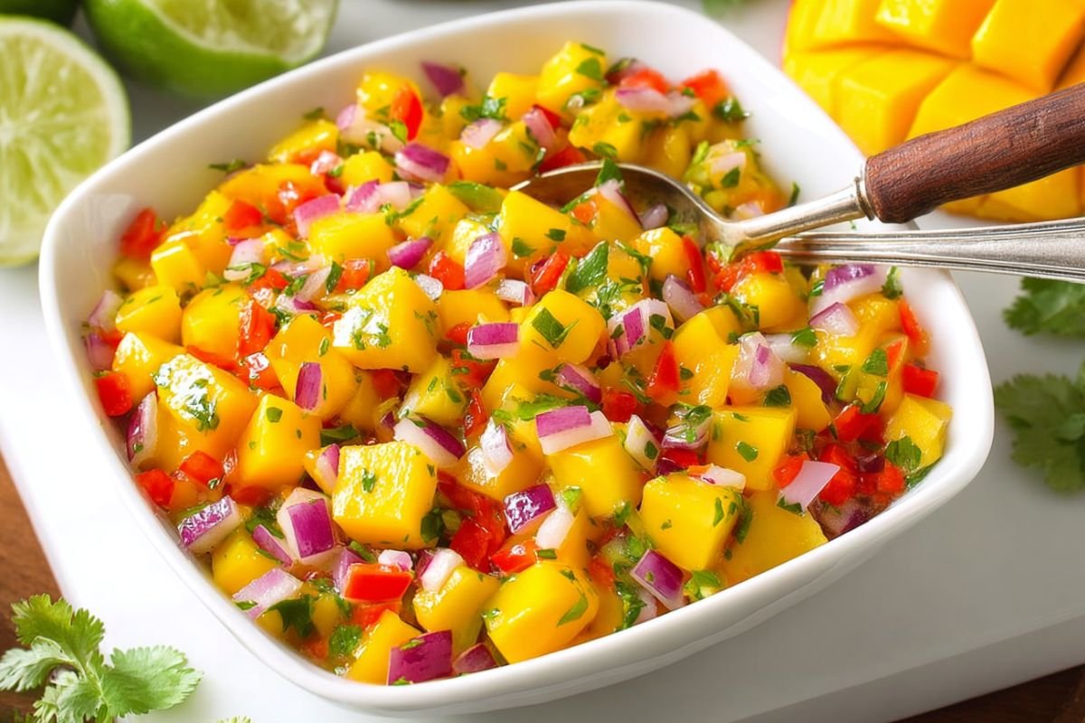 Quick Mango Habanero Salsa (No Cooking)