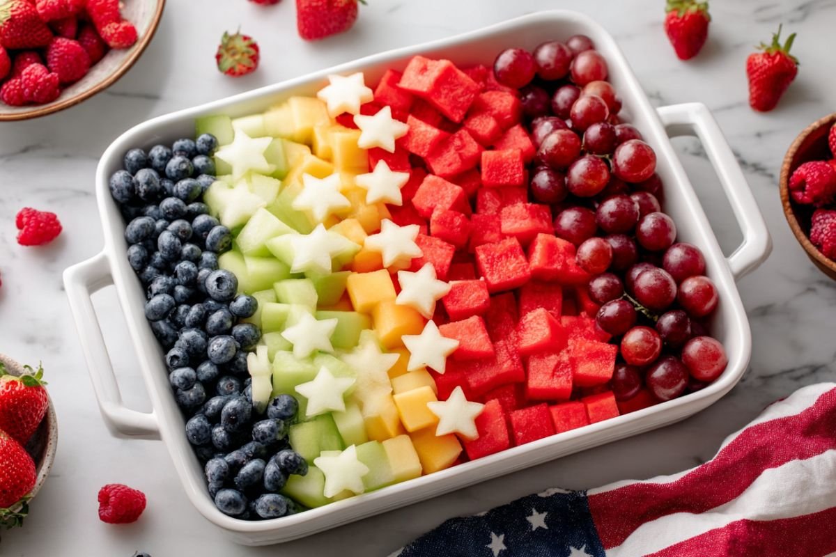 Red White and Blue Fruit Salad 3 Red White and Blue Fruit Salad