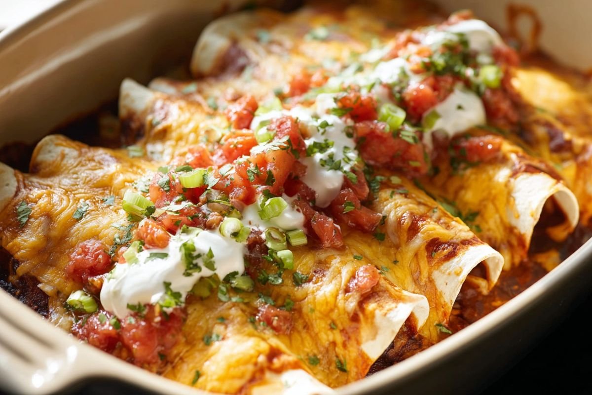 Slow Cooked Chicken Enchiladas 3 Slow Cooked Chicken Enchiladas