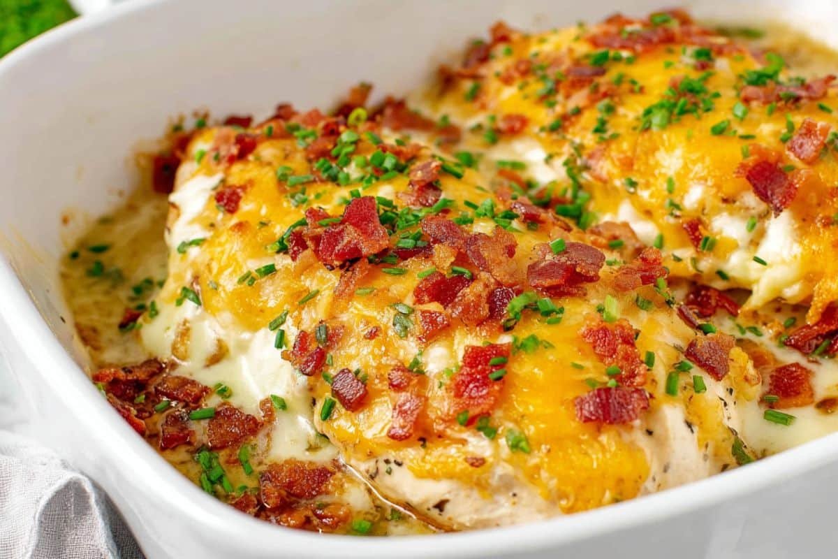 Baked Crack Chicken Casserole