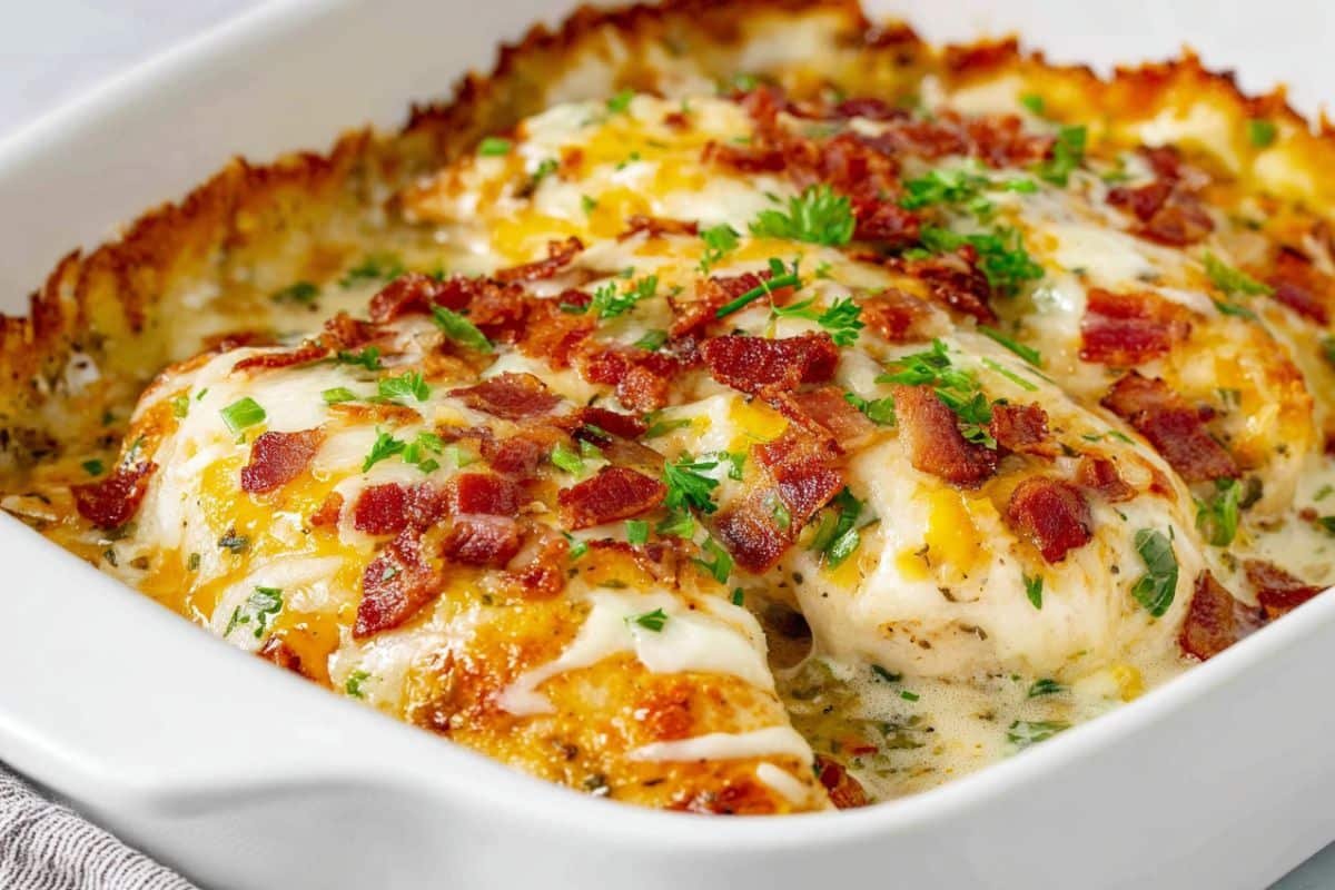 Baked Crack Chicken Casserole 3 Baked Crack Chicken Casserole