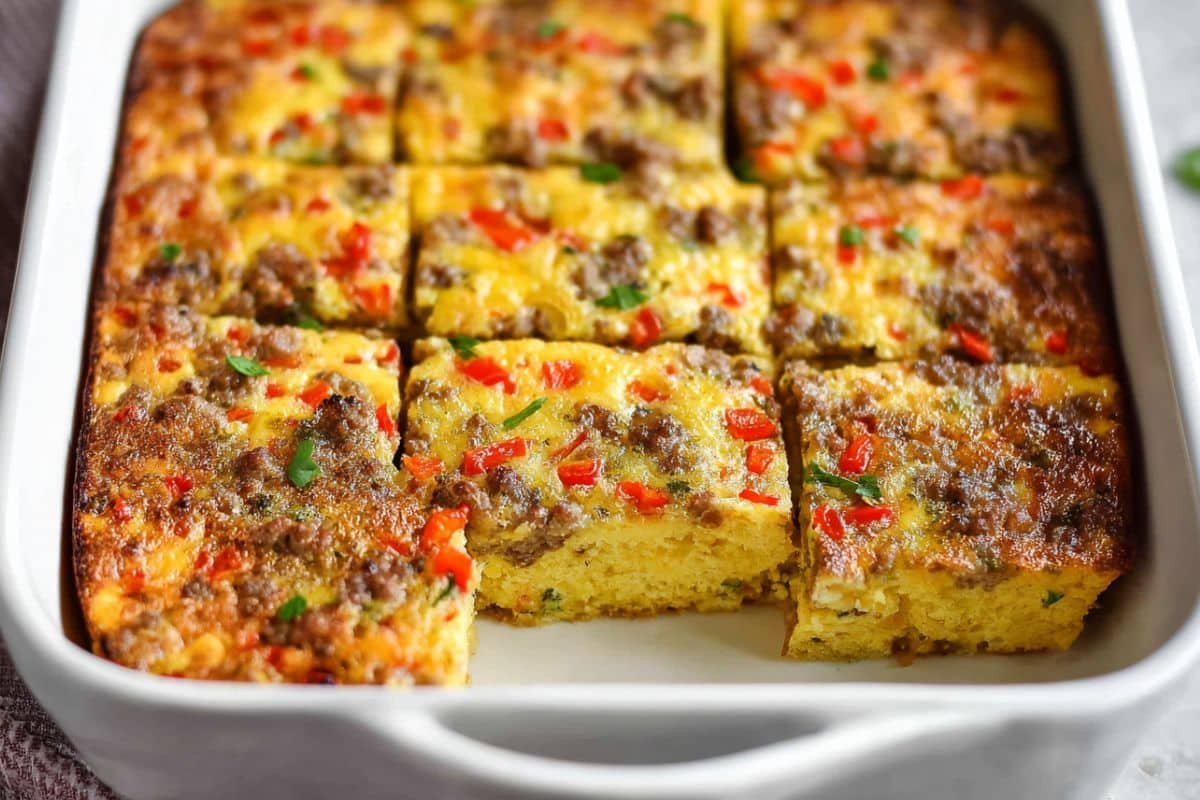 Breakfast Casserole Recipe – A Hearty, Make-Ahead Morning Favorite