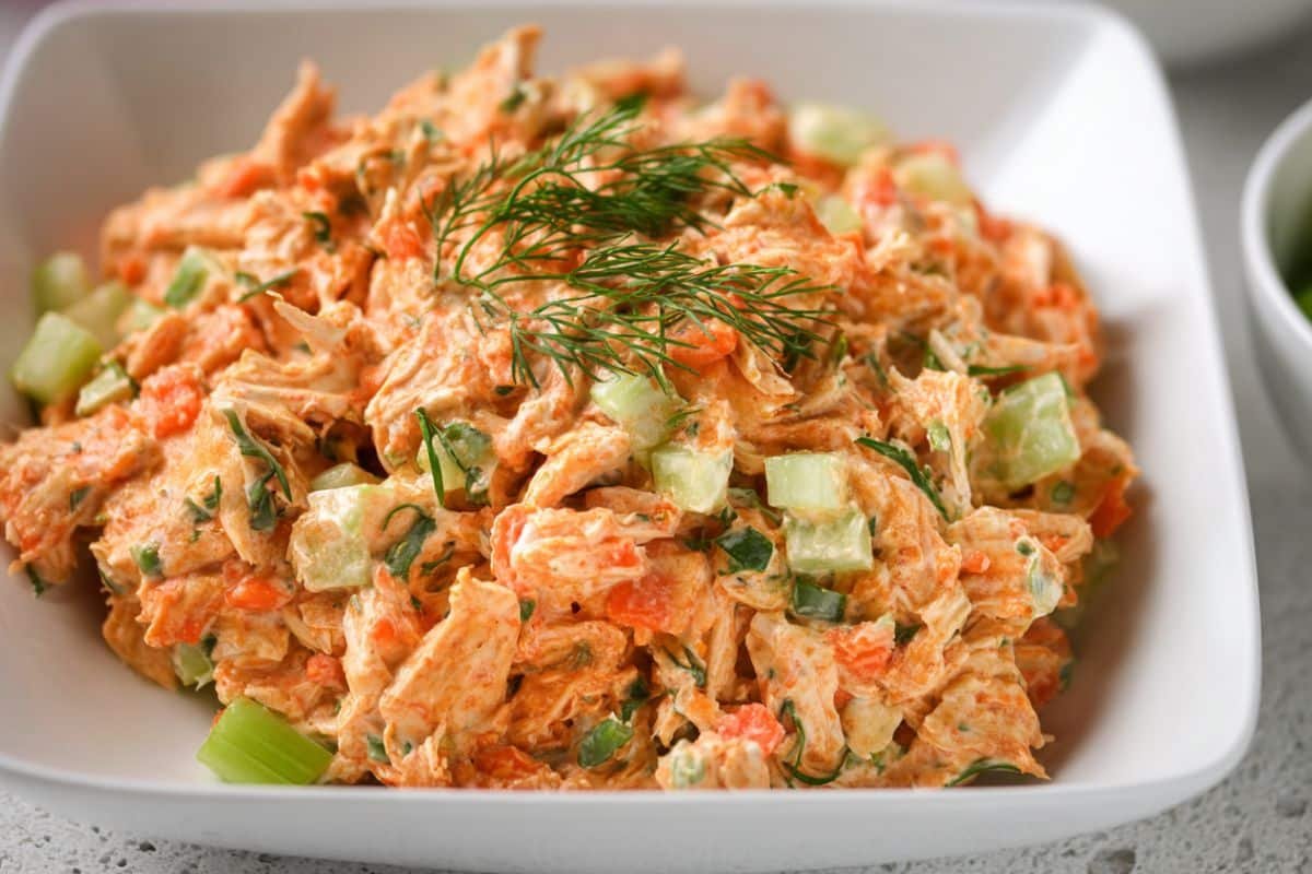 Buffalo Ranch Chicken Salad
