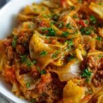 Cheesy Cabbage Casserole 5 Cheesy Cabbage Casserole recipe