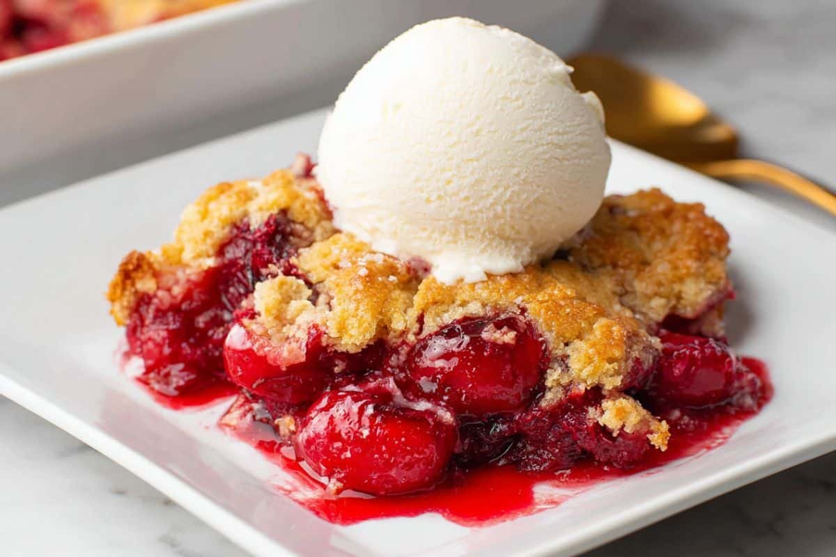 Cherry Dump Cake 3 Cherry Dump Cake