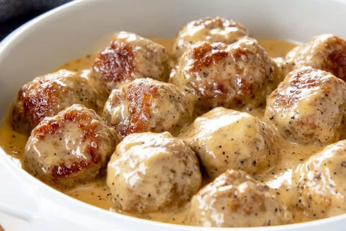 Crockpot Swedish Meatballs