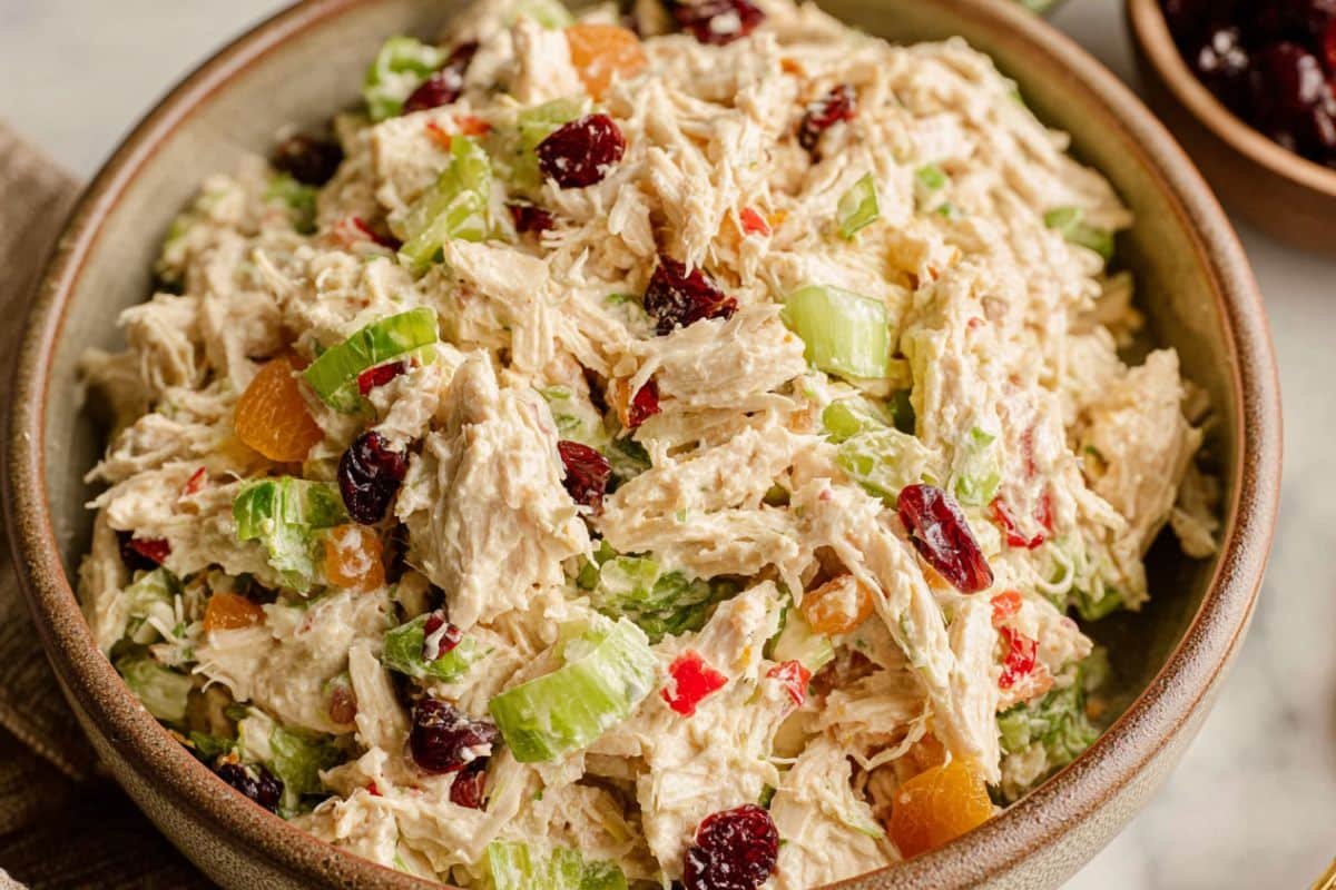 Curry Chicken Salad with Mango Ginger Chutney