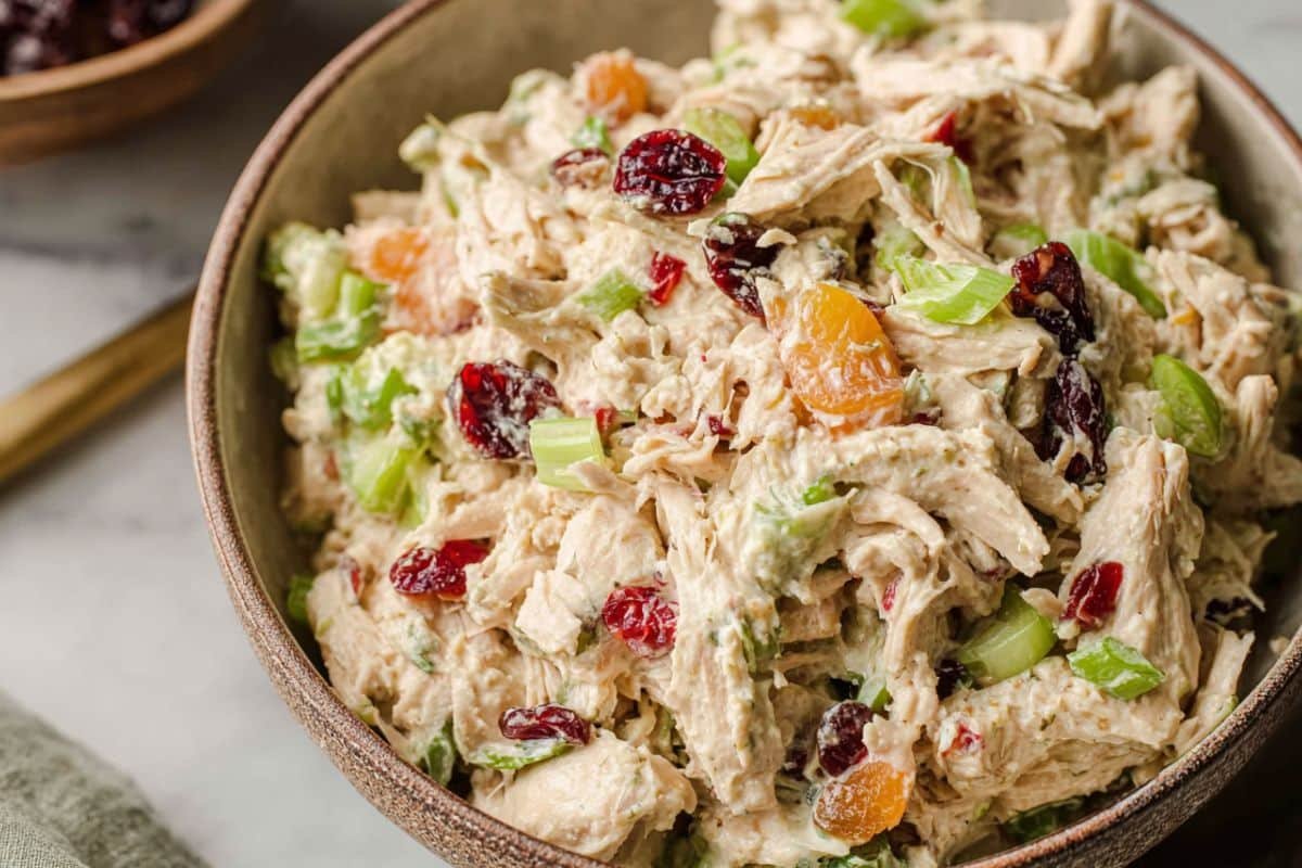 Curry Chicken Salad with Mango Ginger Chutney
