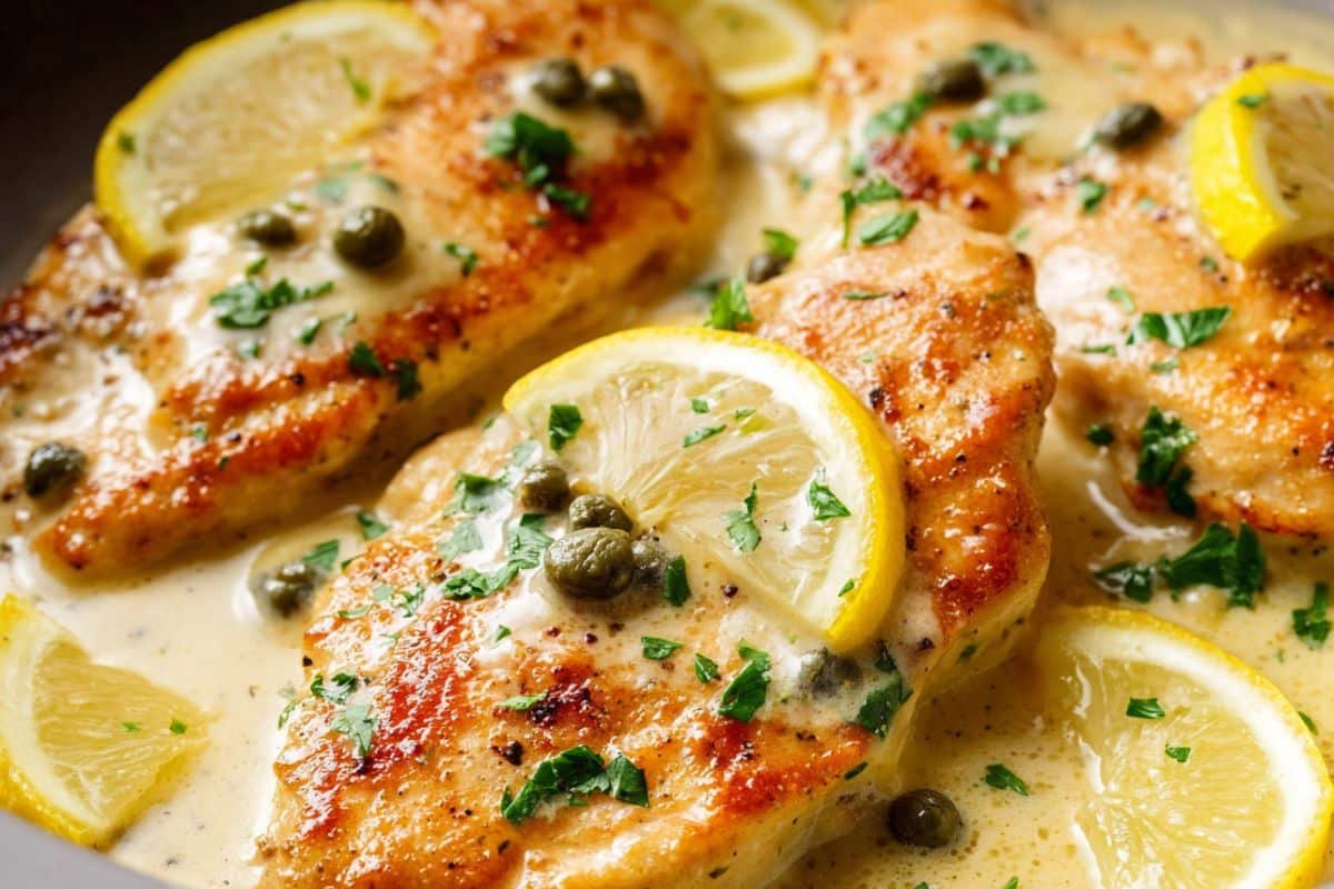 Easy Chicken Piccata 3 Easy Chicken Piccata