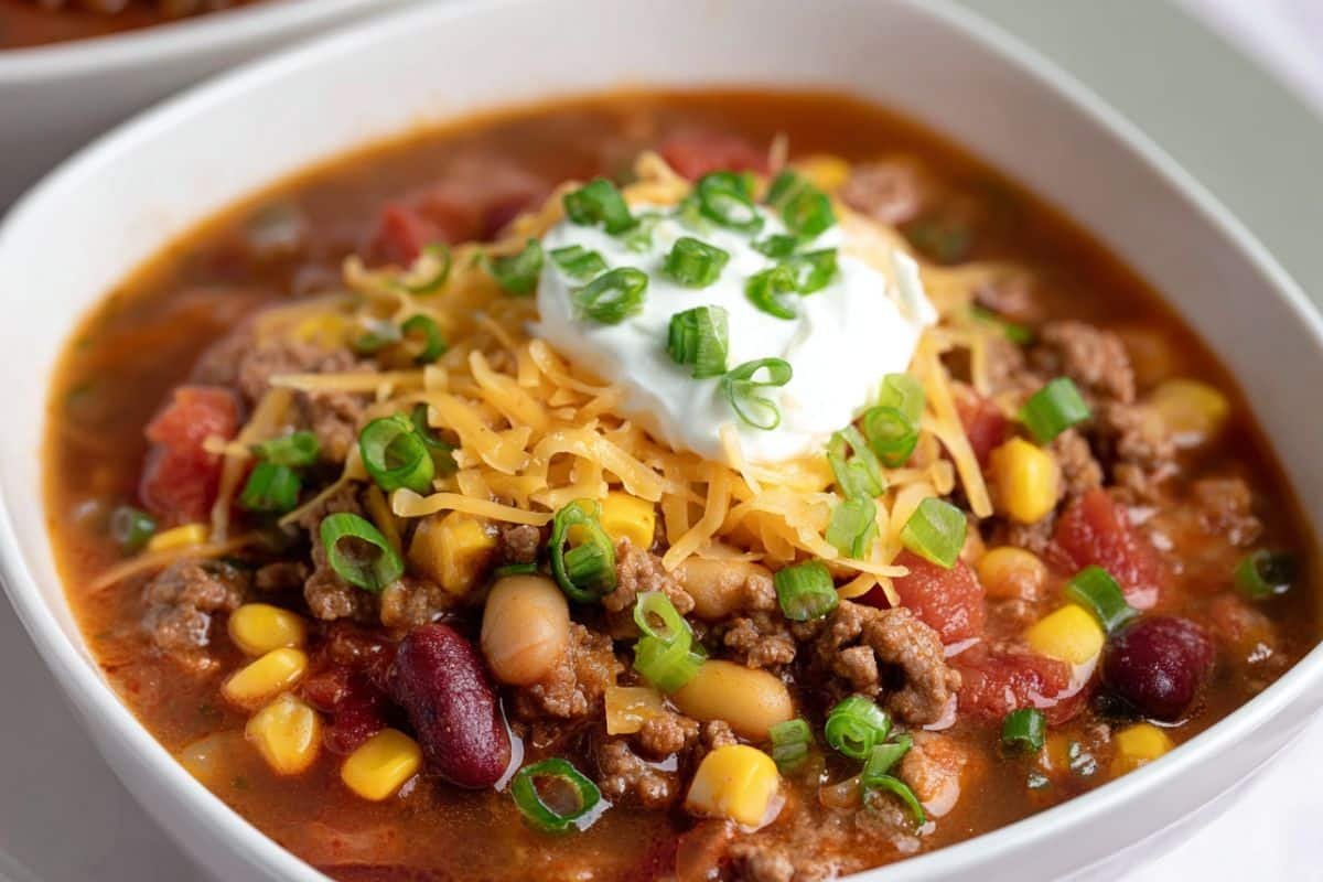 Easy Crockpot Taco Soup