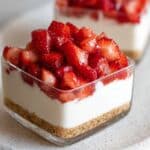 Greek Yogurt Cheesecake Cups 5 Greek Yogurt Cheesecake Cups recipe