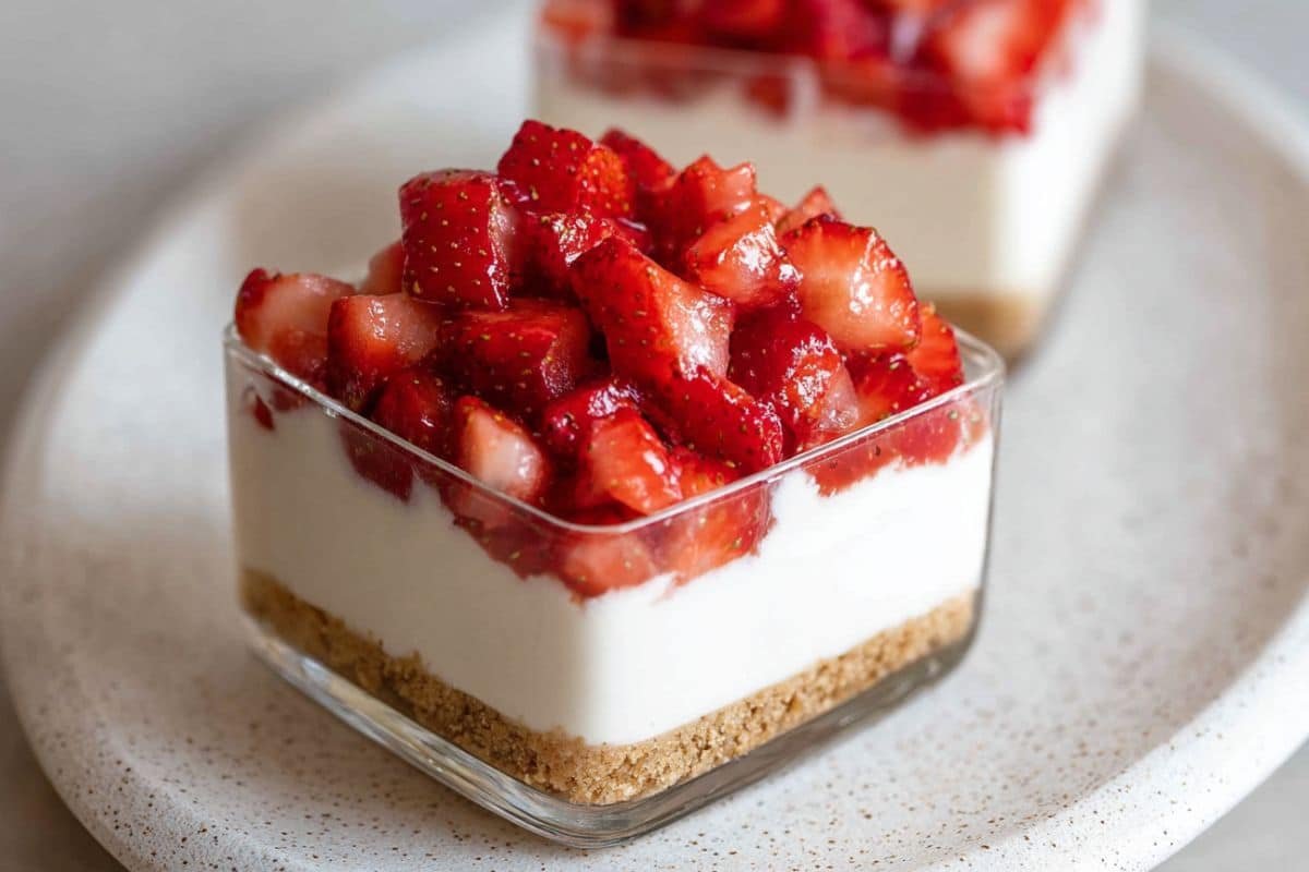 Greek Yogurt Cheesecake Cups