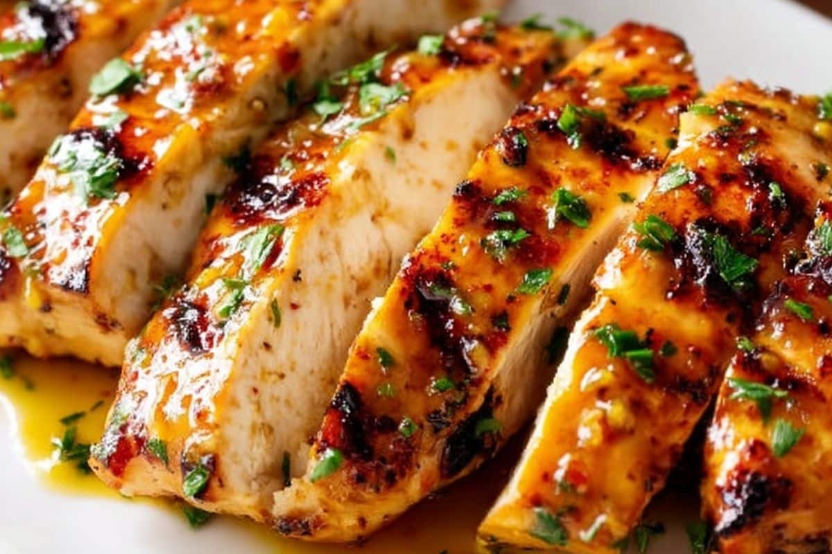 Grilled Honey Mustard Chicken 3 Grilled Honey Mustard Chicken