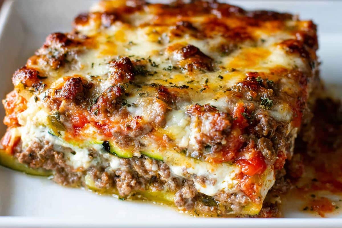 Ground Beef Zucchini Casserole