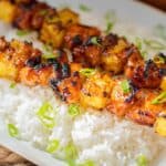 Hawaiian Chicken Kabobs 5 Hawaiian Chicken Kabobs recipe