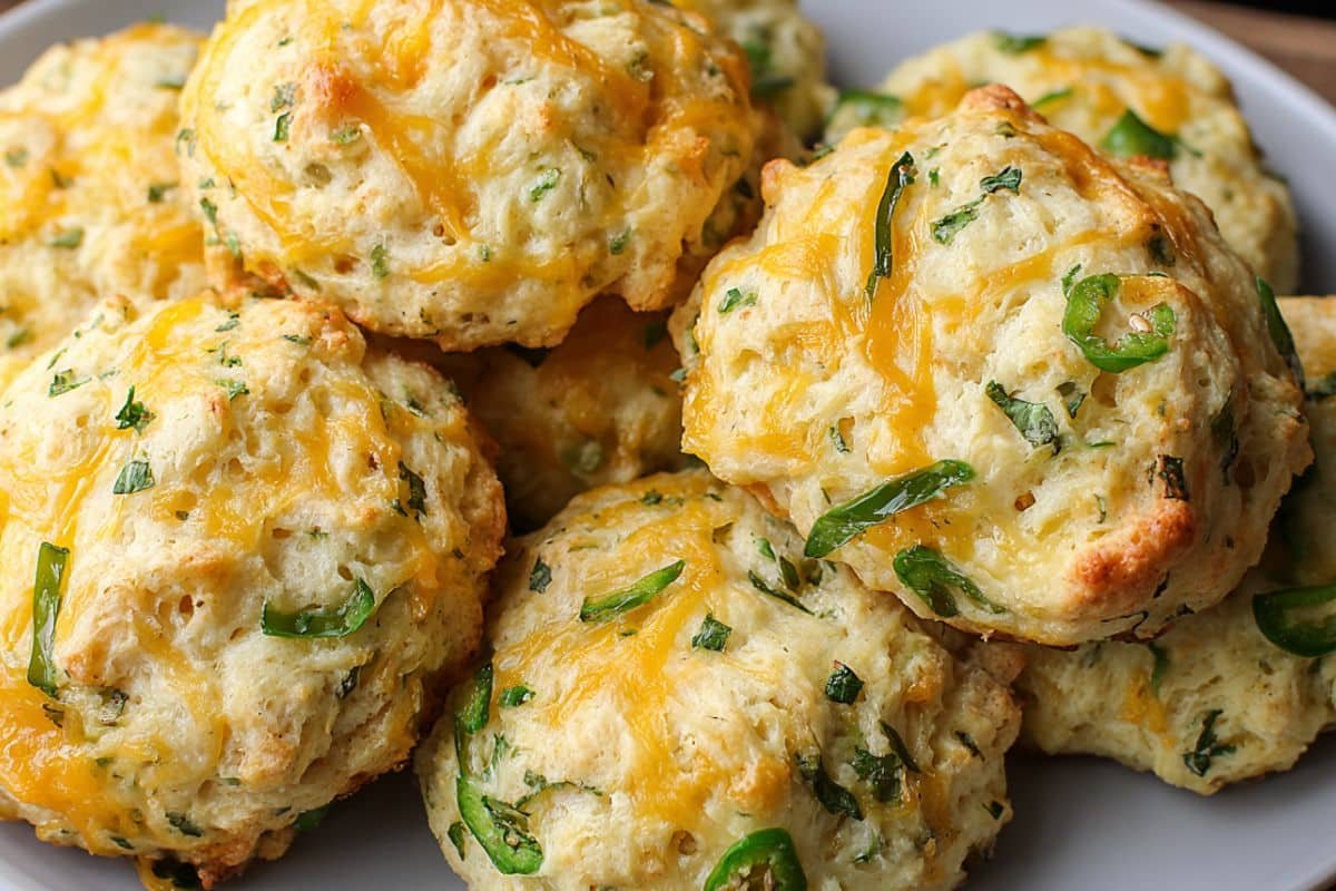 High Protein Cottage Cheese Breakfast Biscuits