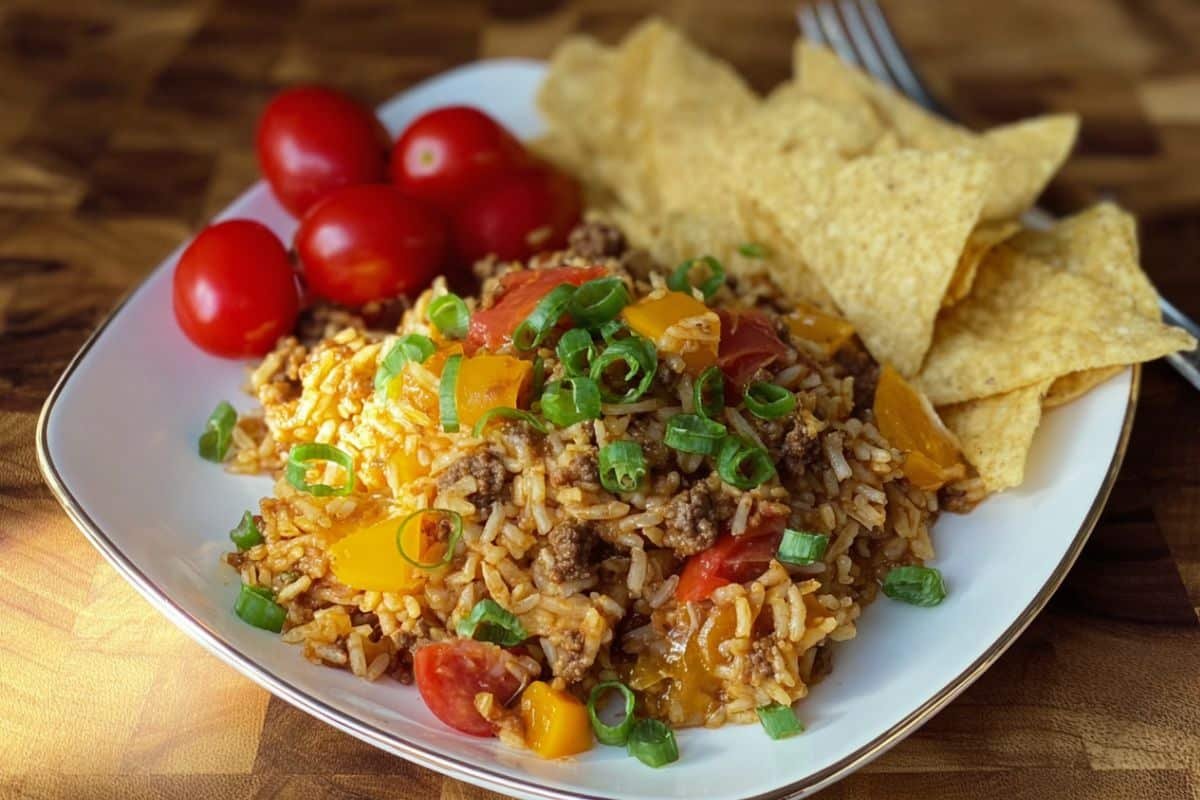 Instant Pot Ground Beef Taco Rice Recipe 3 Instant Pot Ground Beef Taco Rice