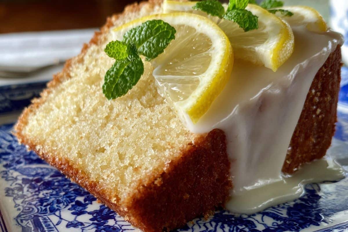 Key Lime Pound Cake with Key Lime Cream Cheese Icing
