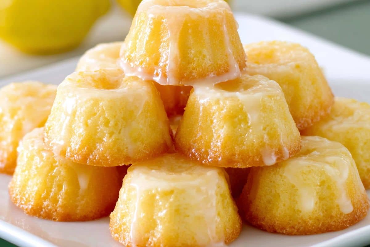 Lemon Drop Mini Cakes