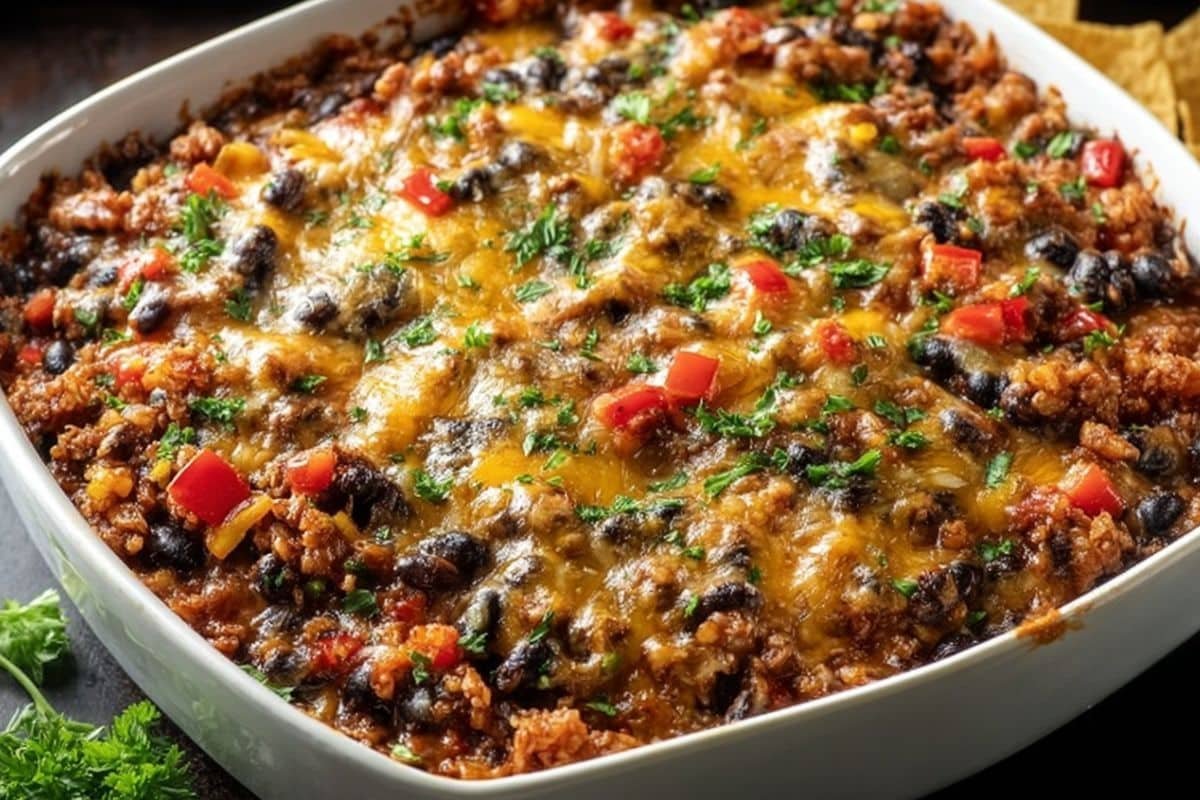 Mexican Ground Beef Skillet