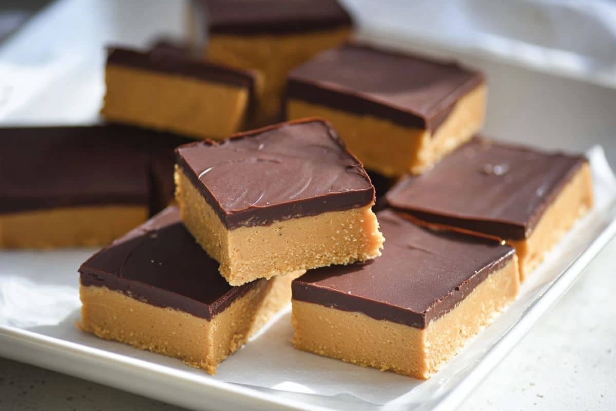 No Bake Peanut Butter Bars