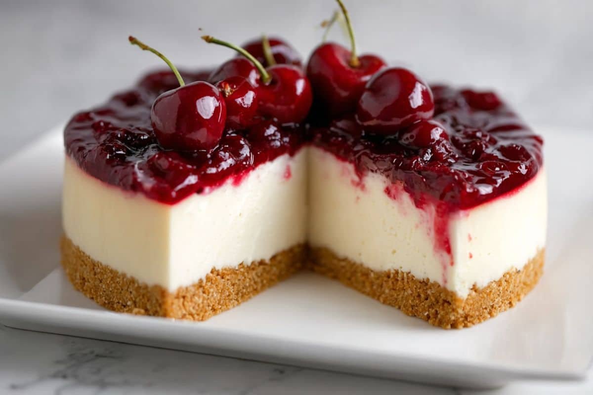 No Bake Mascarpone Cheesecake