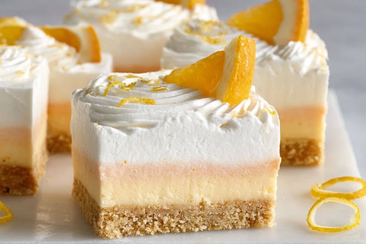 Orange Creamsicle Dream Bars