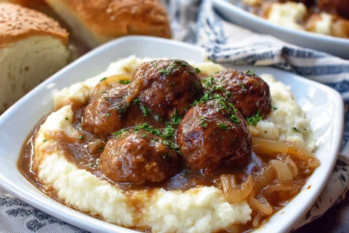 Salisbury Steak Meatballs