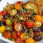 Simple Cherry Tomato Salad 5 Simple Cherry Tomato SaladCherry Tomato Salad recipe