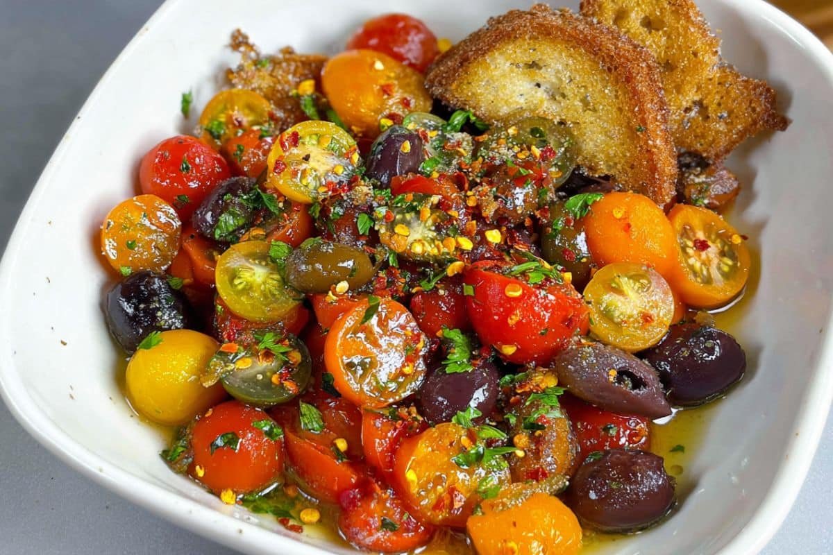 Simple Cherry Tomato Salad