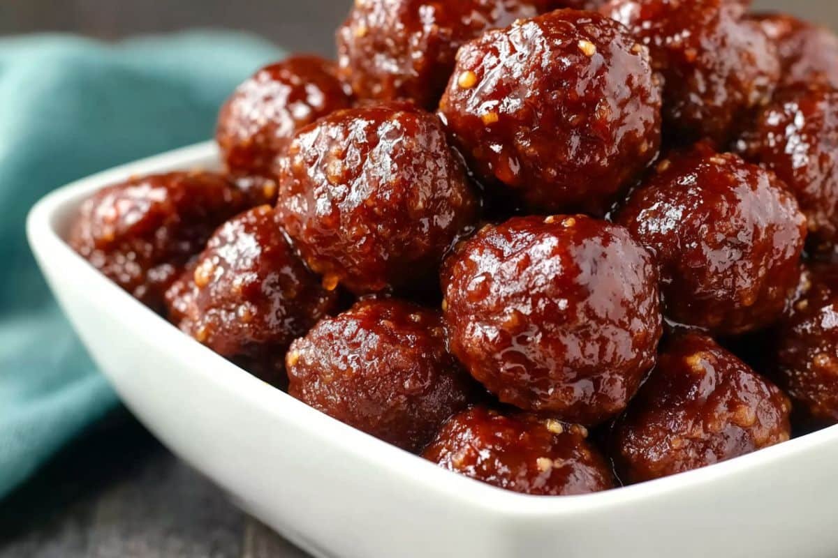 Slow Cooker Honey Garlic Meatballs