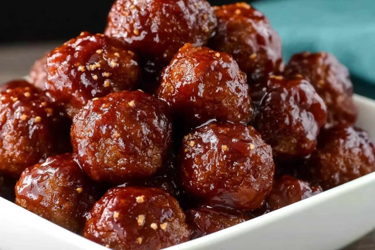 Slow Cooker Honey Garlic Meatballs
