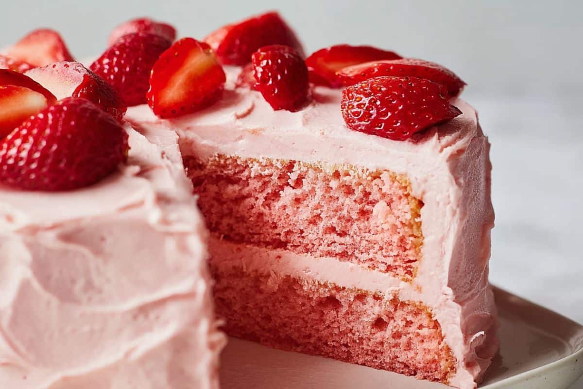 Strawberry Cake Recipe: Mom’s 60‑Year‑Old Strawberry Cake 3 Strawberry Cake