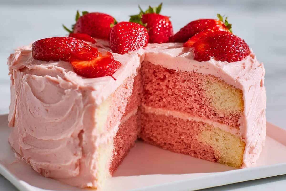 Strawberry Cake Recipe: Mom’s 60‑Year‑Old Strawberry Cake