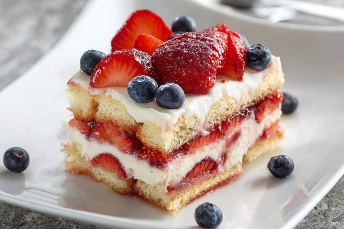 Strawberry Tiramisu 3 Strawberry Tiramisu