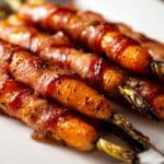 Bacon Wrapped Maple Glazed Carrots 5 Bacon Wrapped Maple Glazed Carrots recipe