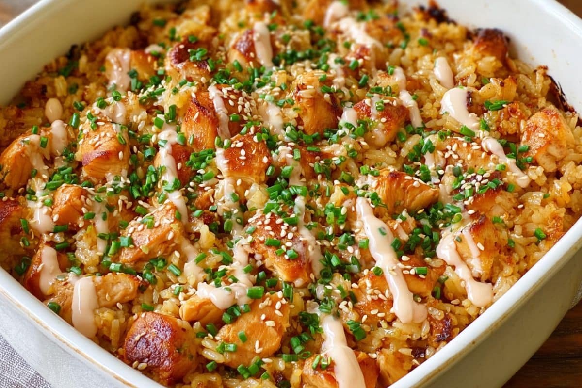 Bang Bang Chicken Casserole recipe