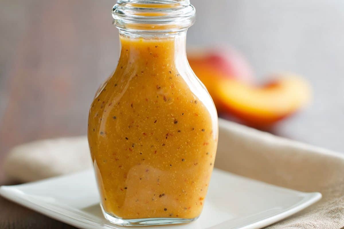 Caribbean Jerk Peach Hot Sauce